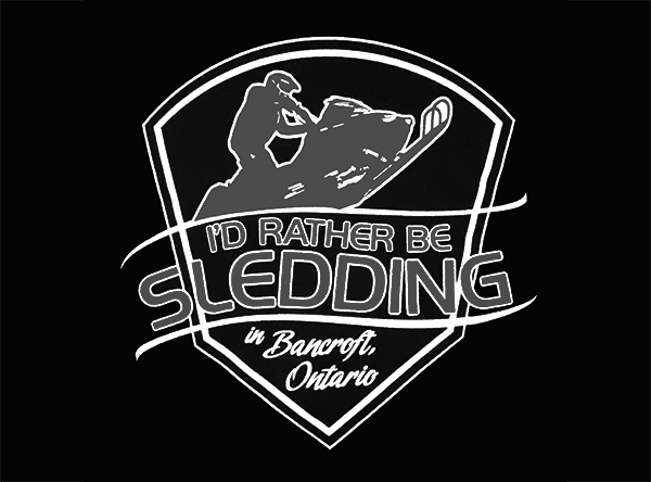 Sledding Hoodie Logo